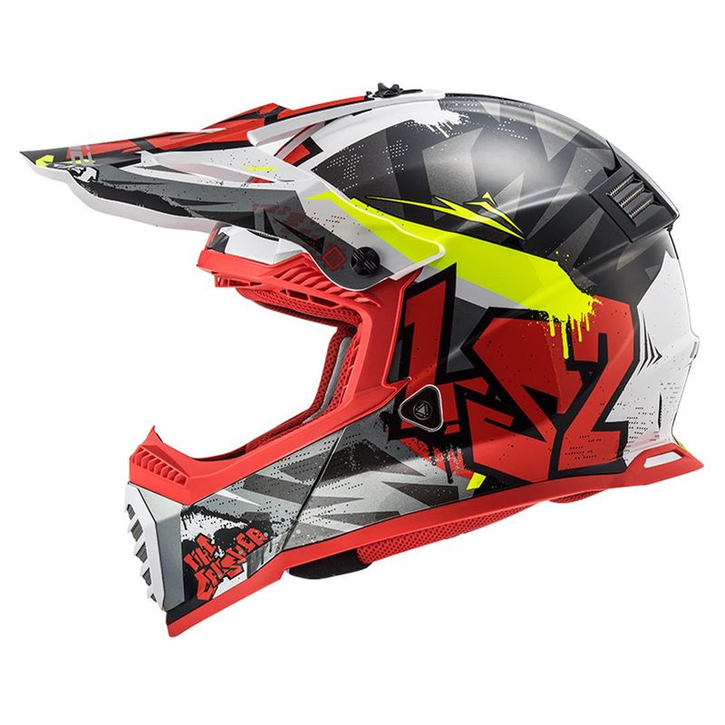 کلاه کاسکت ال اس تو مدل fast red